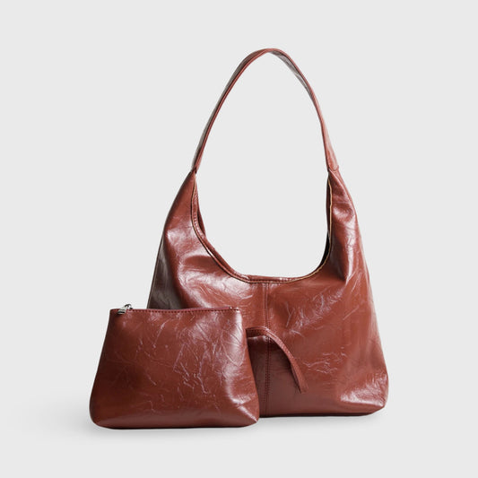 Tote Vintage | Bolso de hombro marrón