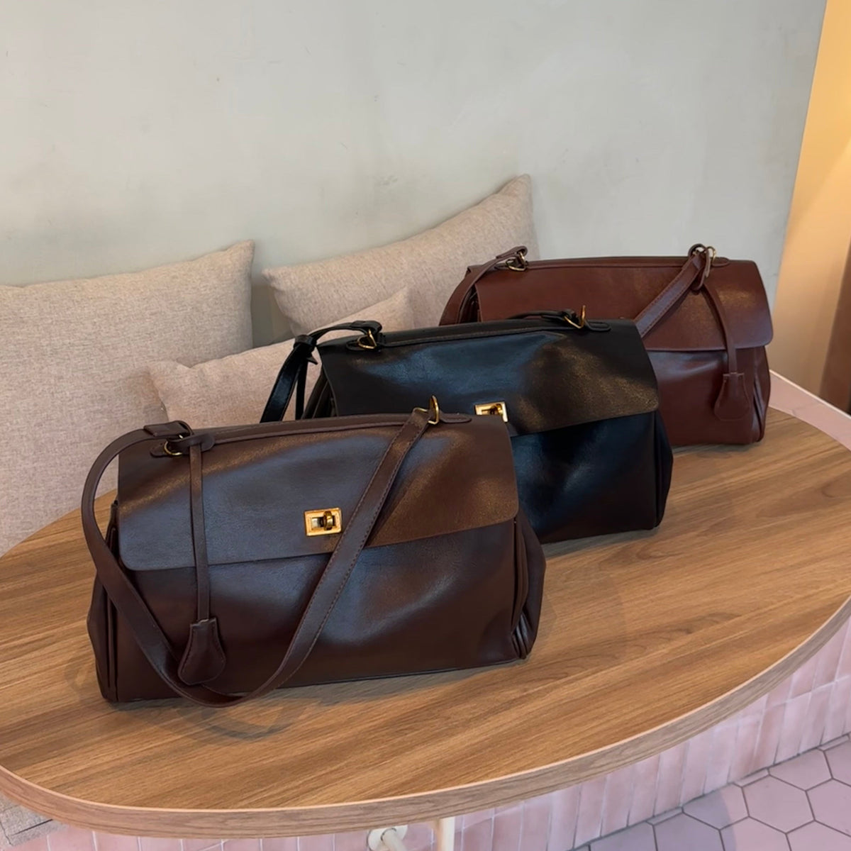 Ciara Vintage | Bolso vintage café