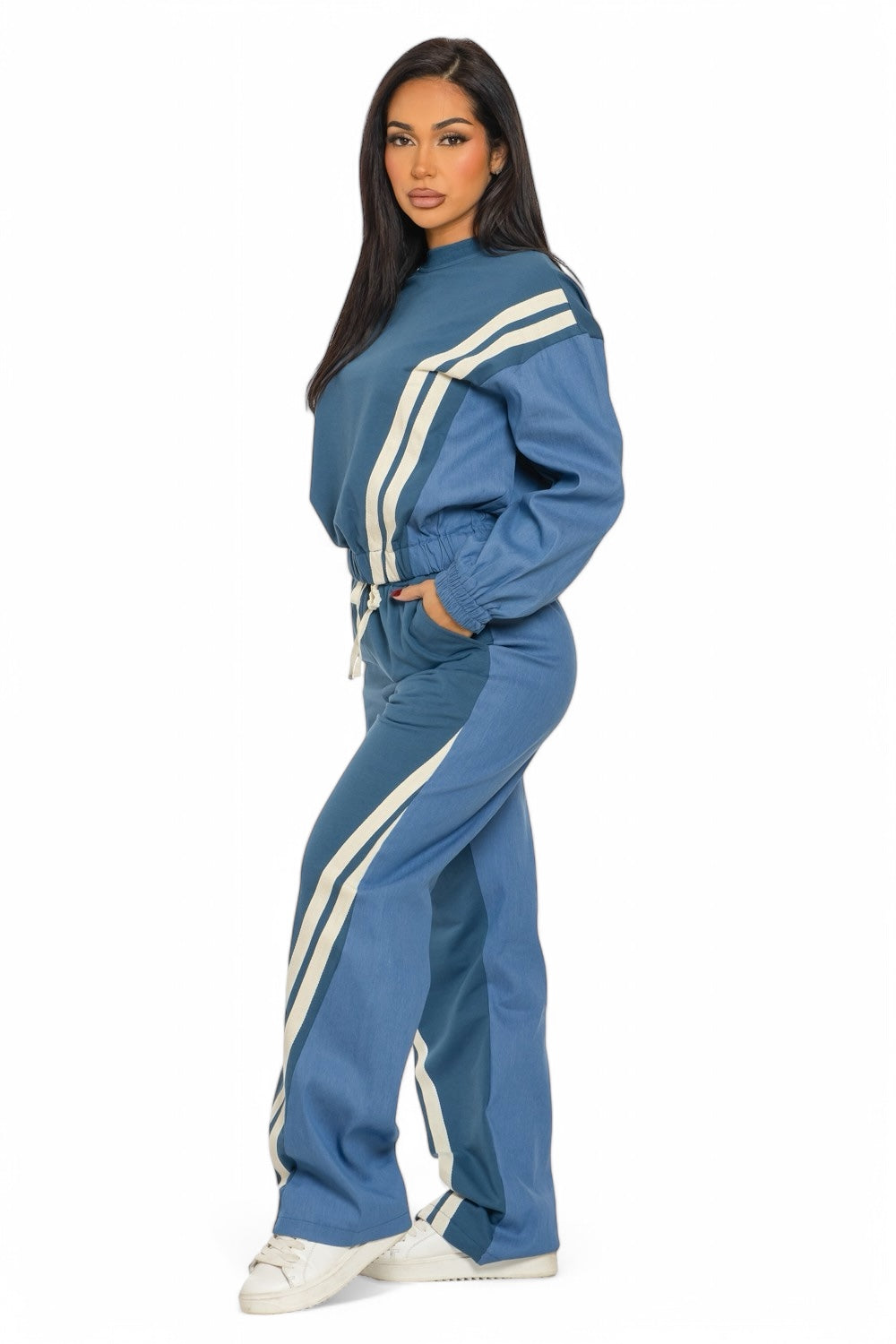 Patricia – Conjunto de Dos Piezas Bicolor