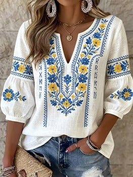 Martina - Blusa bordada