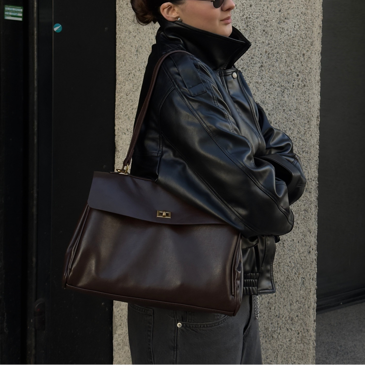 Ciara Vintage | Bolso vintage café