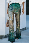 Candela – Pantalón Flare con Lentejuelas Degradadas