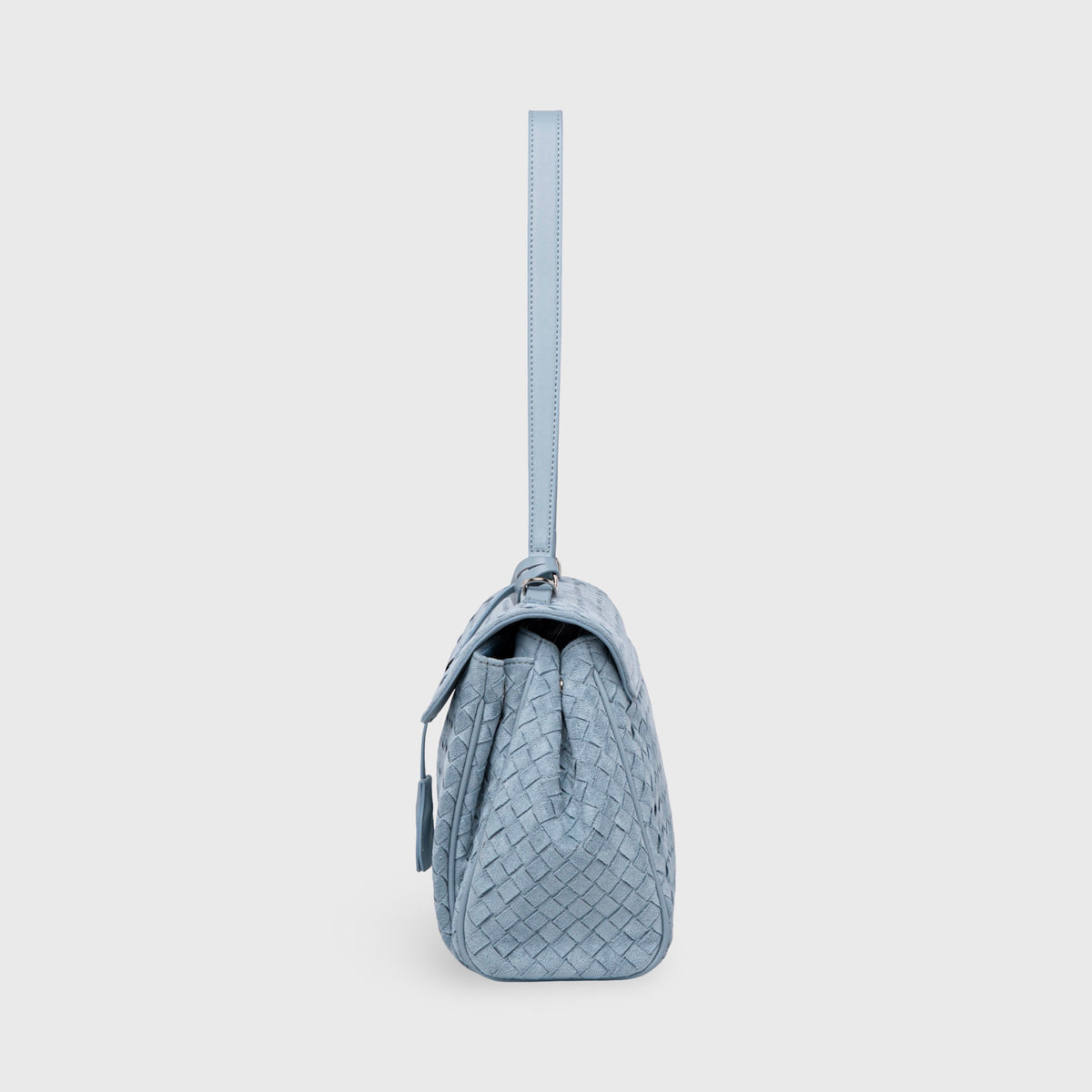 Ciara Vintage Edición Especial | Bolso trenzado azul cielo