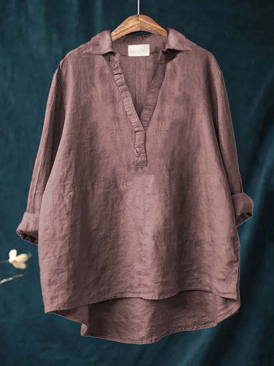 Raffaella - Blusa Fluida con Volantes