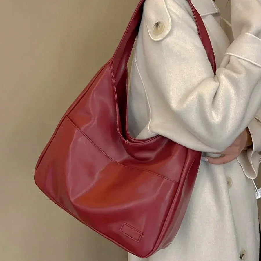 Tote Clásico | Bolso de hombro rojo