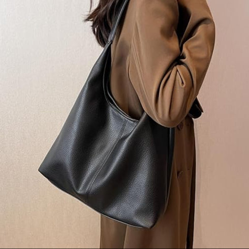 Jane | Bolso tote minimalista negro