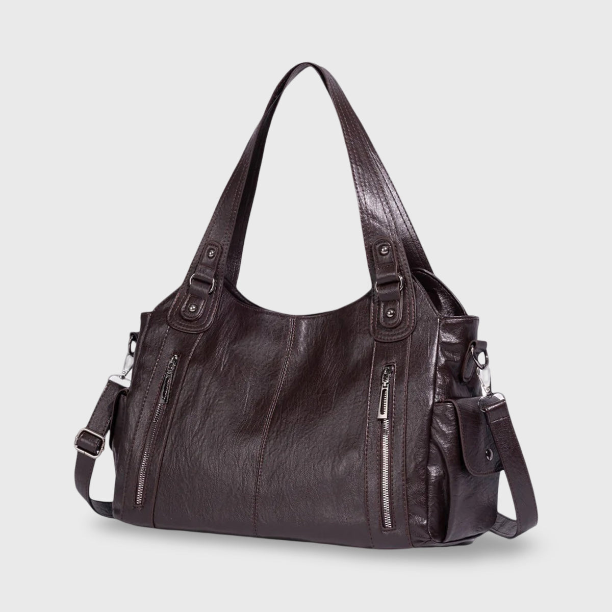 Valentina | Bolso tote café