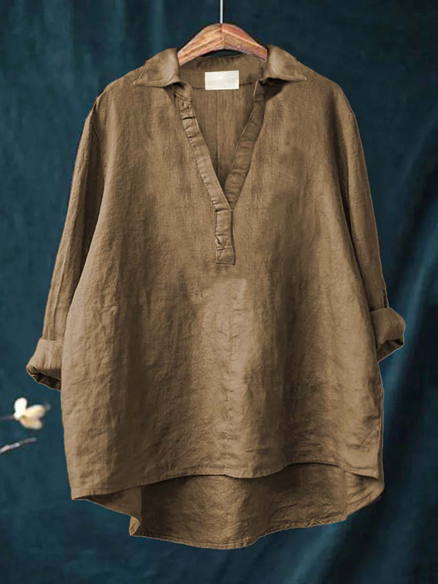 Raffaella - Blusa Fluida con Volantes