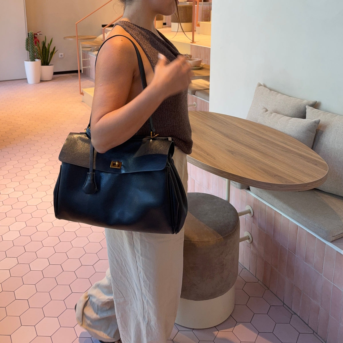 Ciara Vintage | Bolso vintage negro