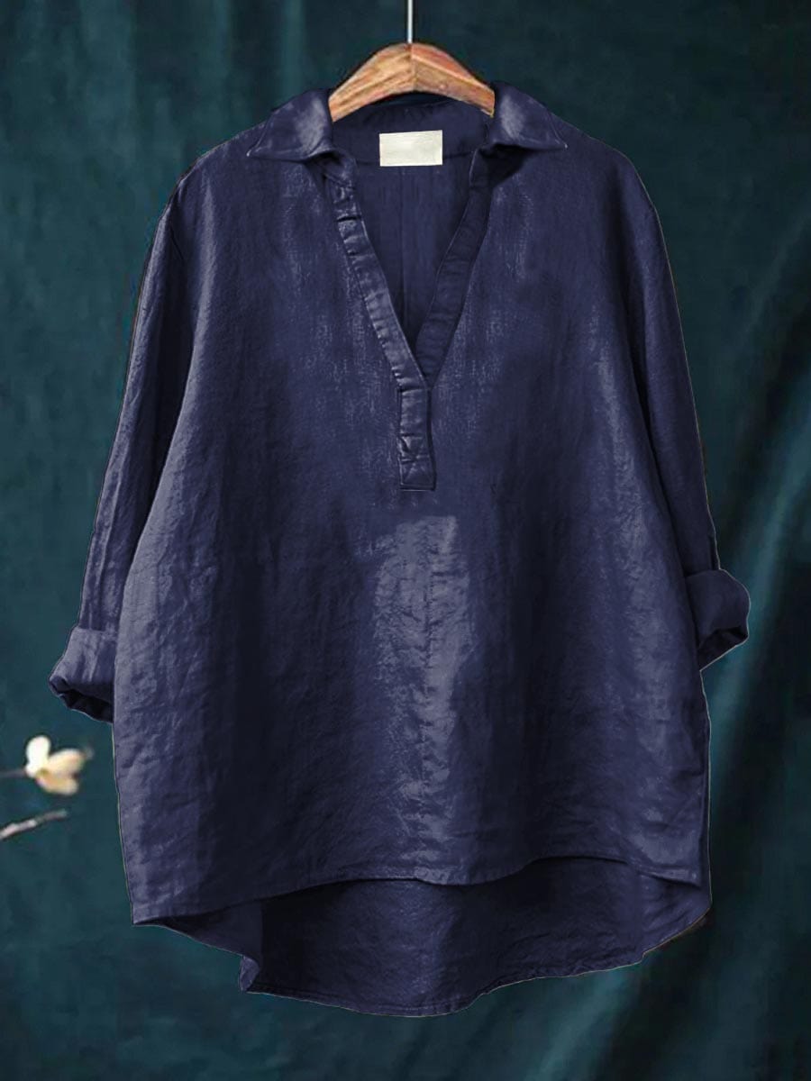 Raffaella - Blusa Fluida con Volantes