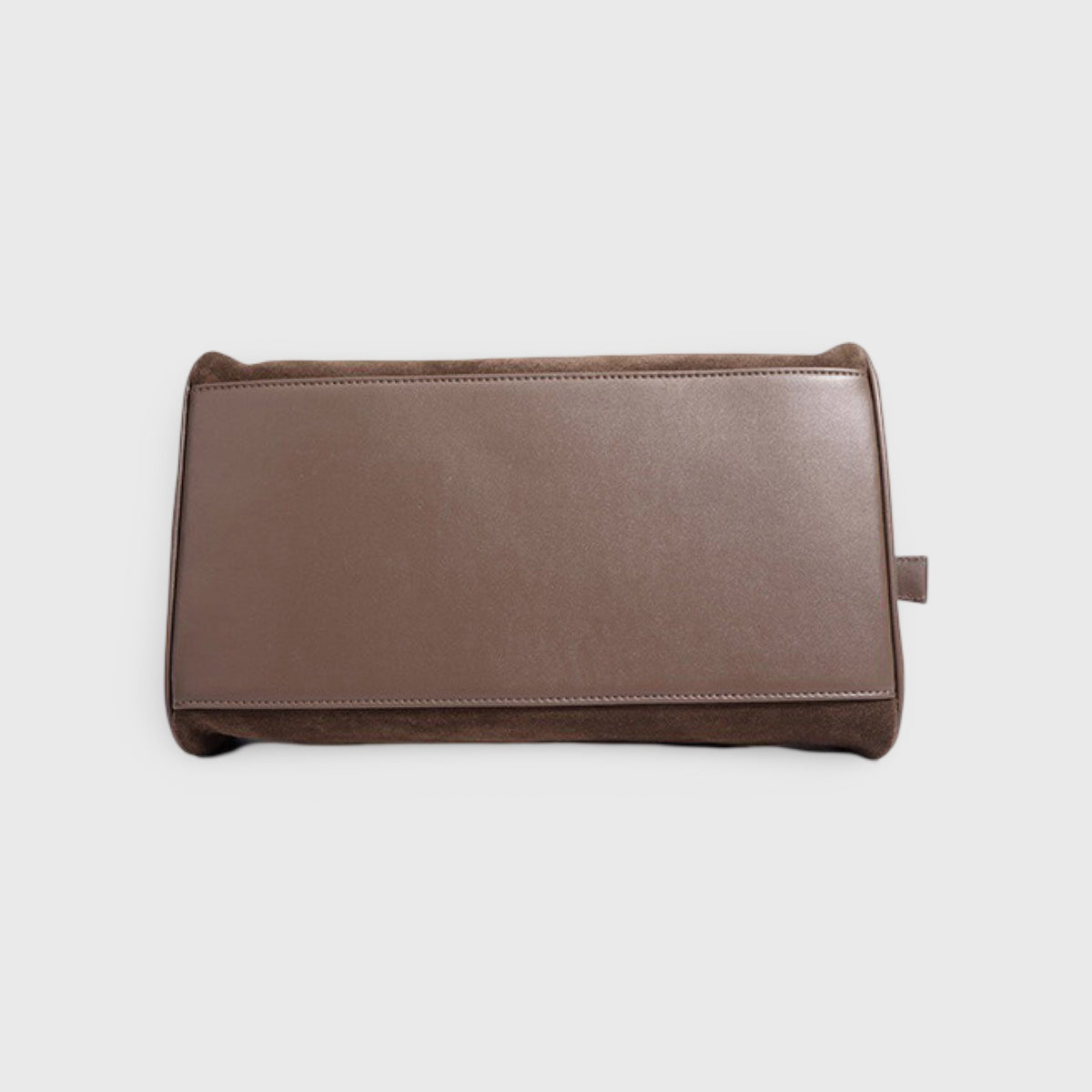Lulu | Bolso de ante auténtico marrón