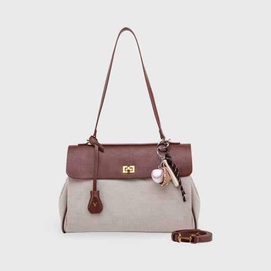 Ciara Vintage Edición Especial | Bolso de lona marrón