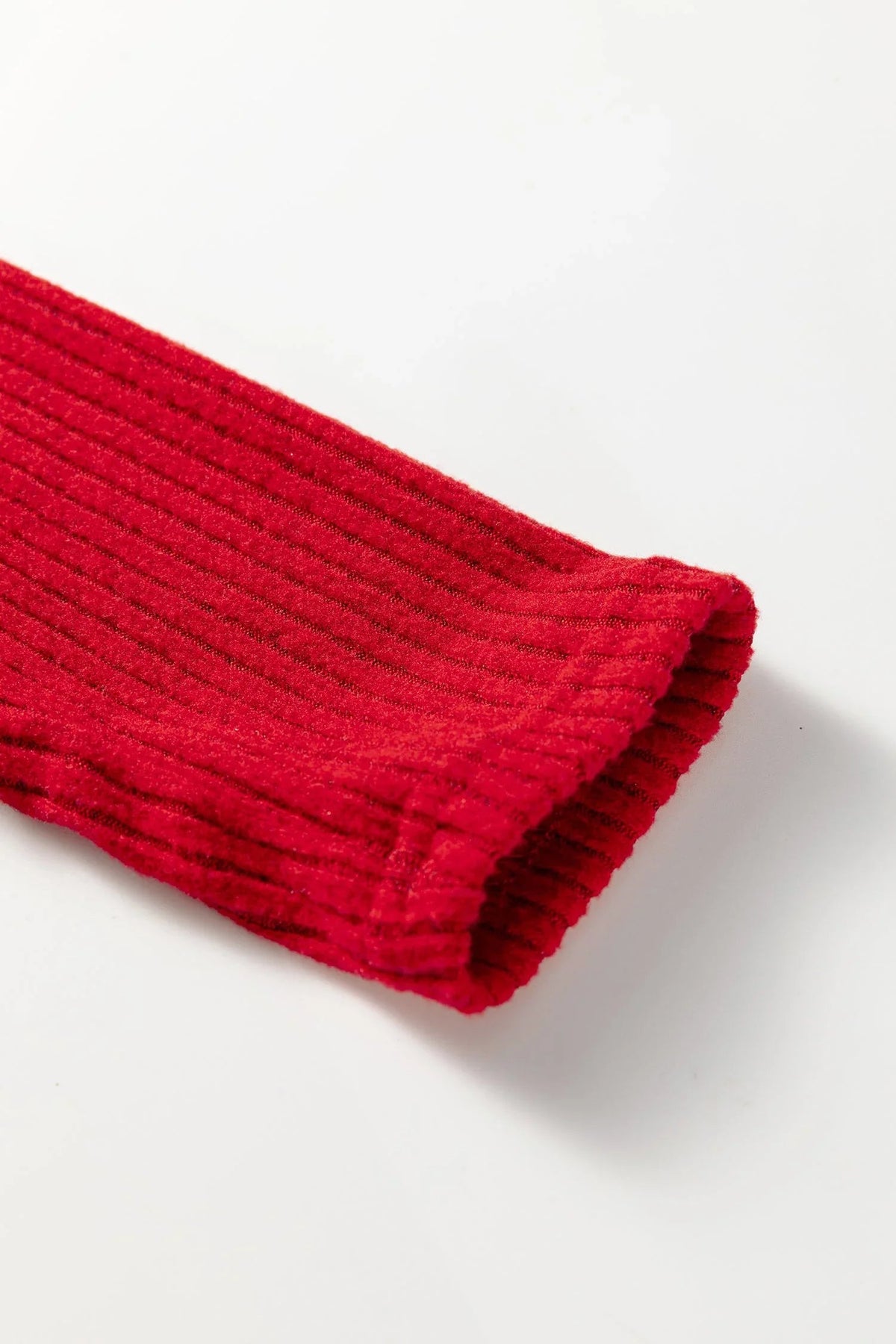 Rosaly – Conjunto de Dos Piezas Ribbed de Manga Larga