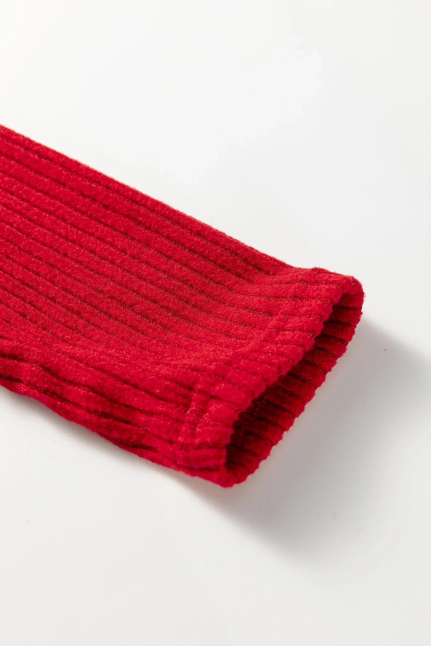 Rosaly – Conjunto de Dos Piezas Ribbed de Manga Larga