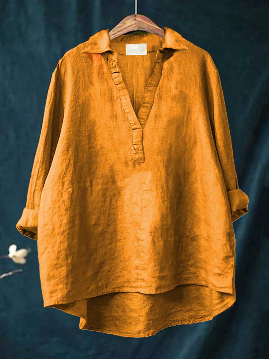 Raffaella - Blusa Fluida con Volantes