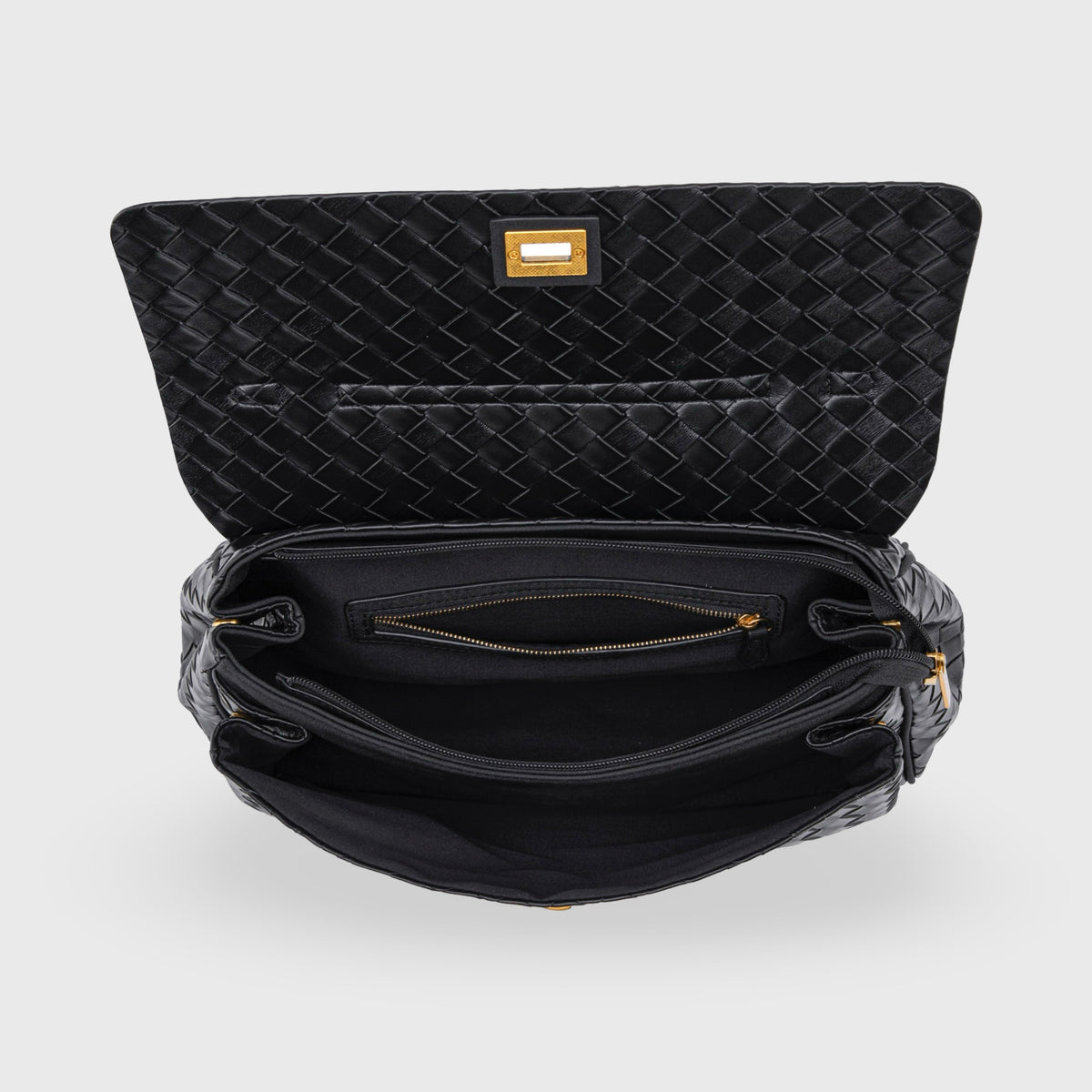 Ciara Vintage Edición Especial | Bolso trenzado negro