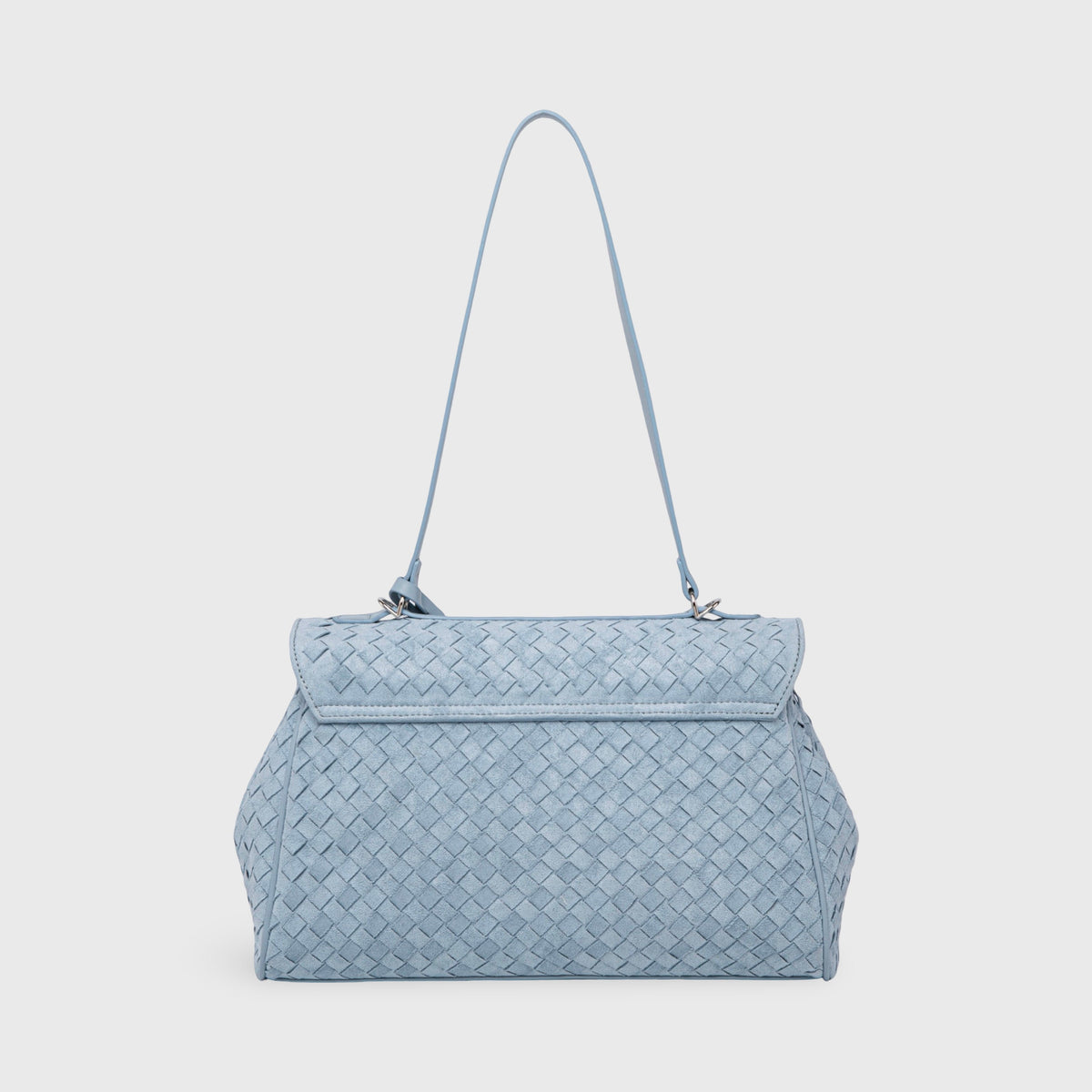 Ciara Vintage Edición Especial | Bolso trenzado azul cielo