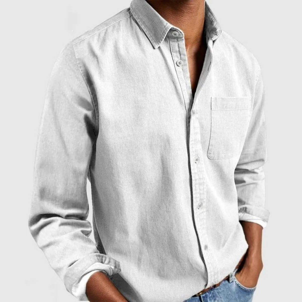 Sergio – Camisa de manga corta de algodón