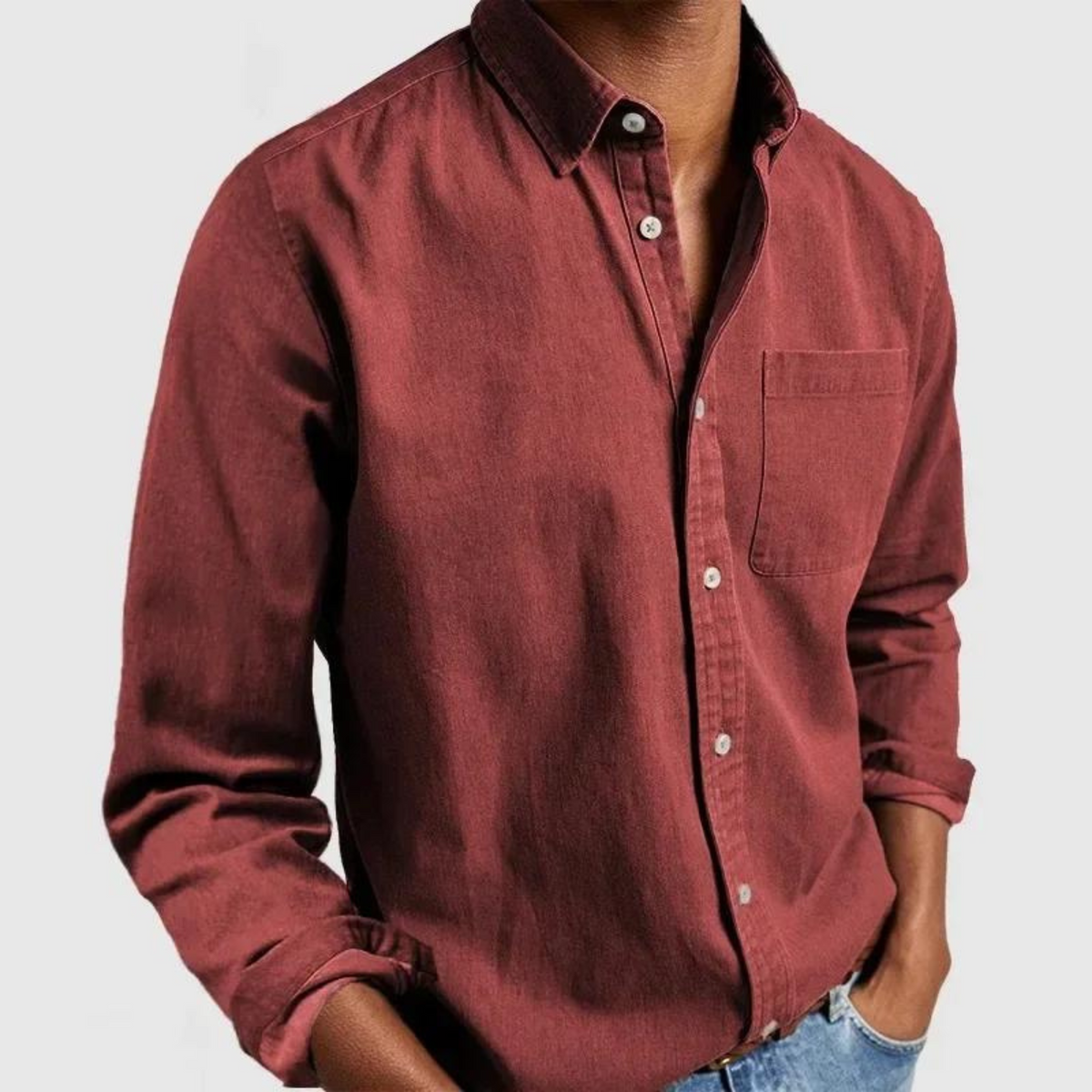 Sergio – Camisa de manga corta de algodón