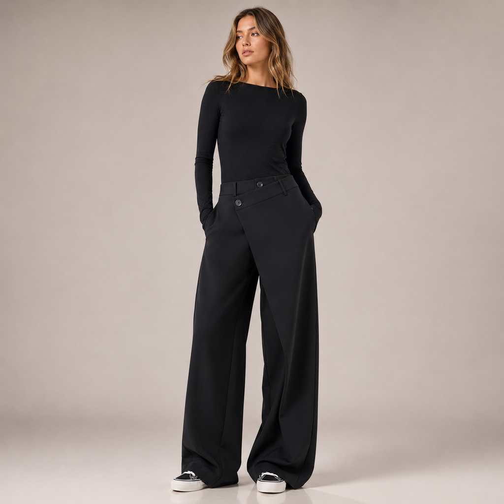 Tina - Pantalones Holgados Modernos