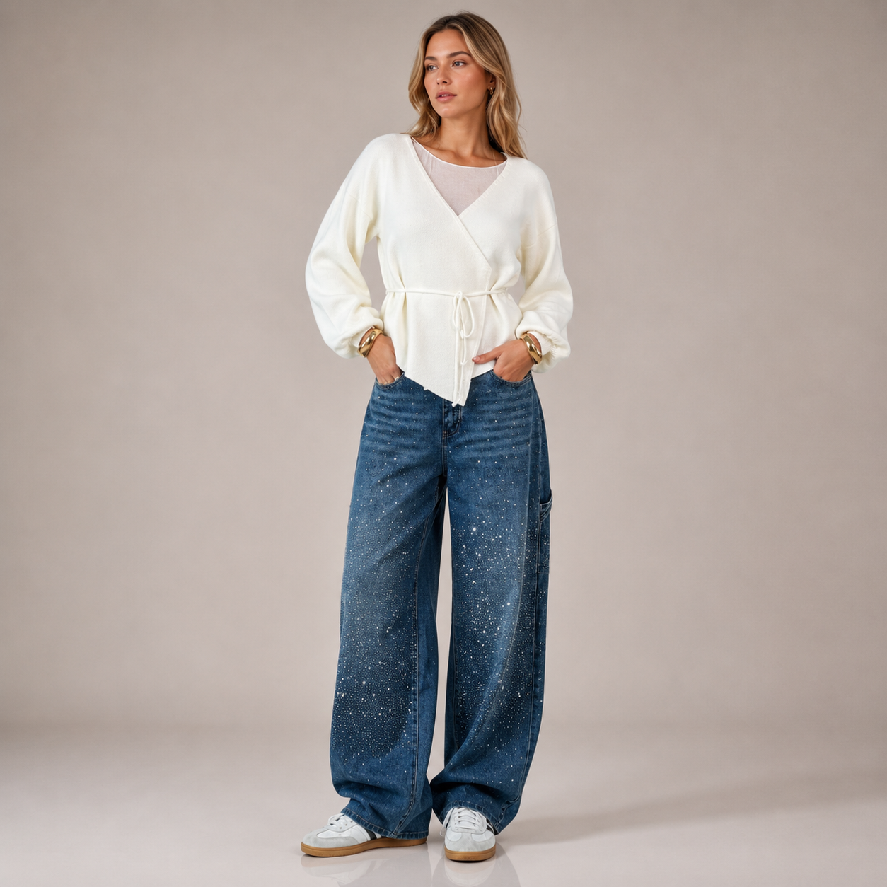 Bea - Pantalones de Globo