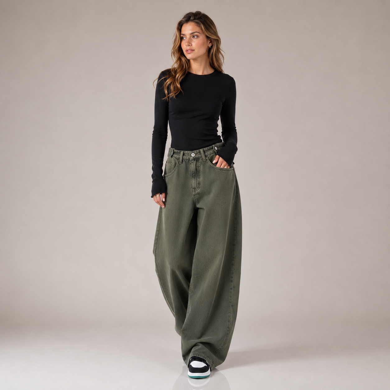 Marta - Pantalón vaquero holgado
