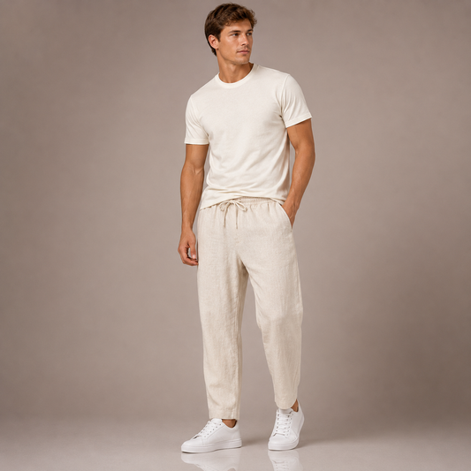 Hugo – Pantalón de Lino Premium