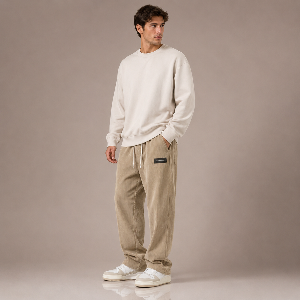 ConfortFit Pantalones de pana