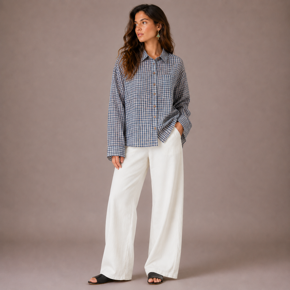 Marta - Camisa Cuadros