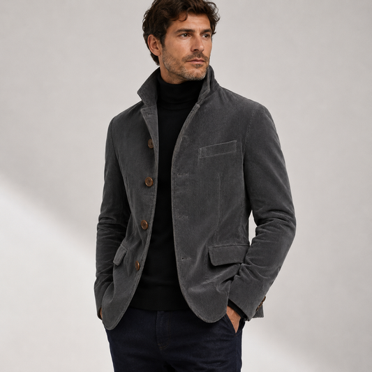 Alejandro – Abrigo Vintage Refinado