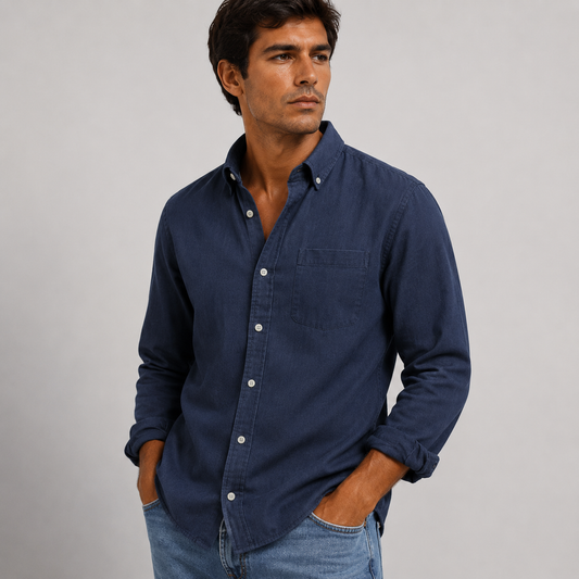 Sergio – Camisa de manga corta de algodón