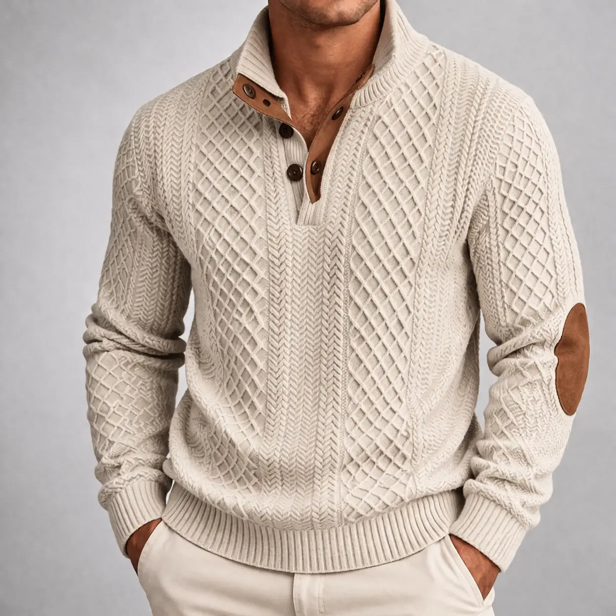 Gonzalo – Jersey clásico de cuello alto