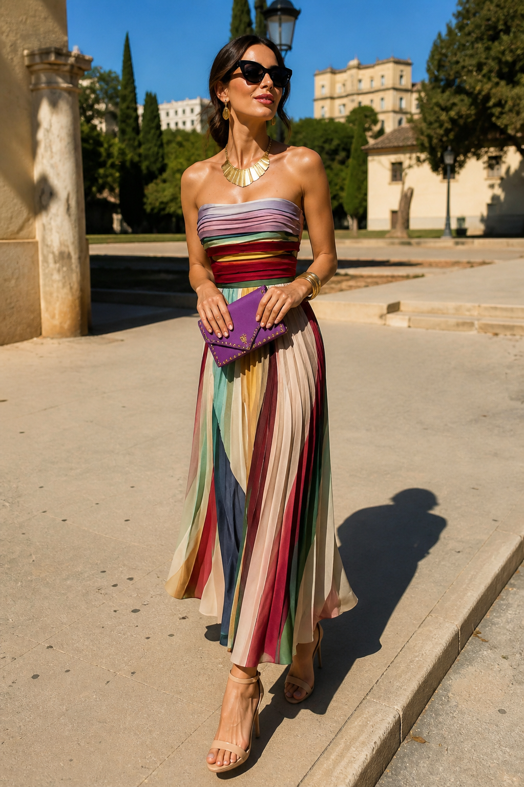 Evelyn | Elegante maxivestido