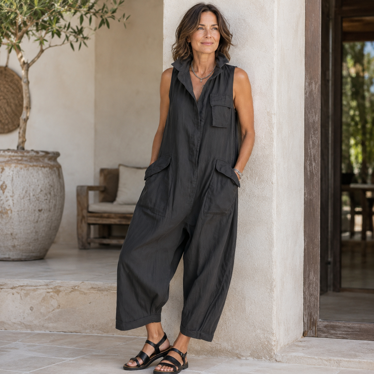 Geraldine | Mono oversize sin mangas
