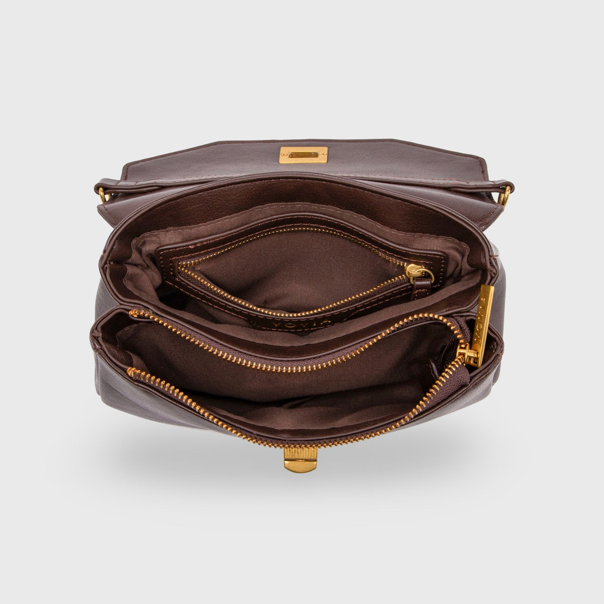 Ciara Mini | Mini bolso café