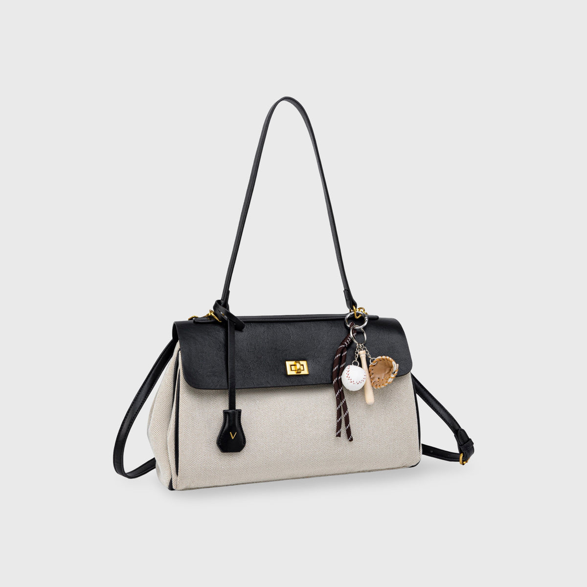 Ciara Vintage Edición Especial | Bolso de lona negro