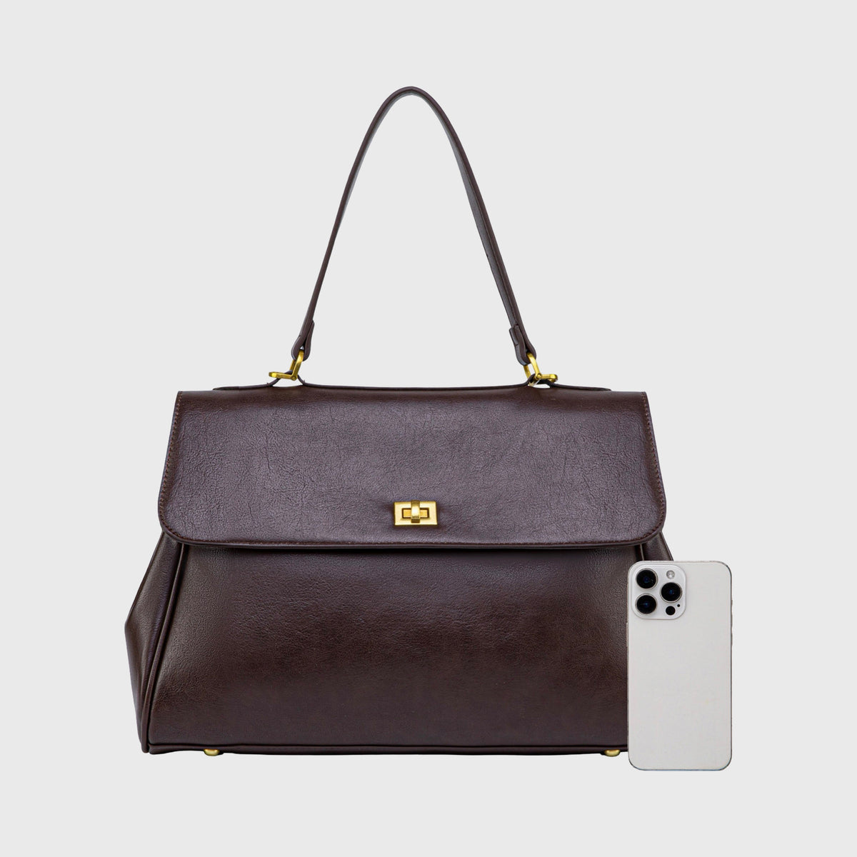 Ciara Essential | Bolso de hombro café