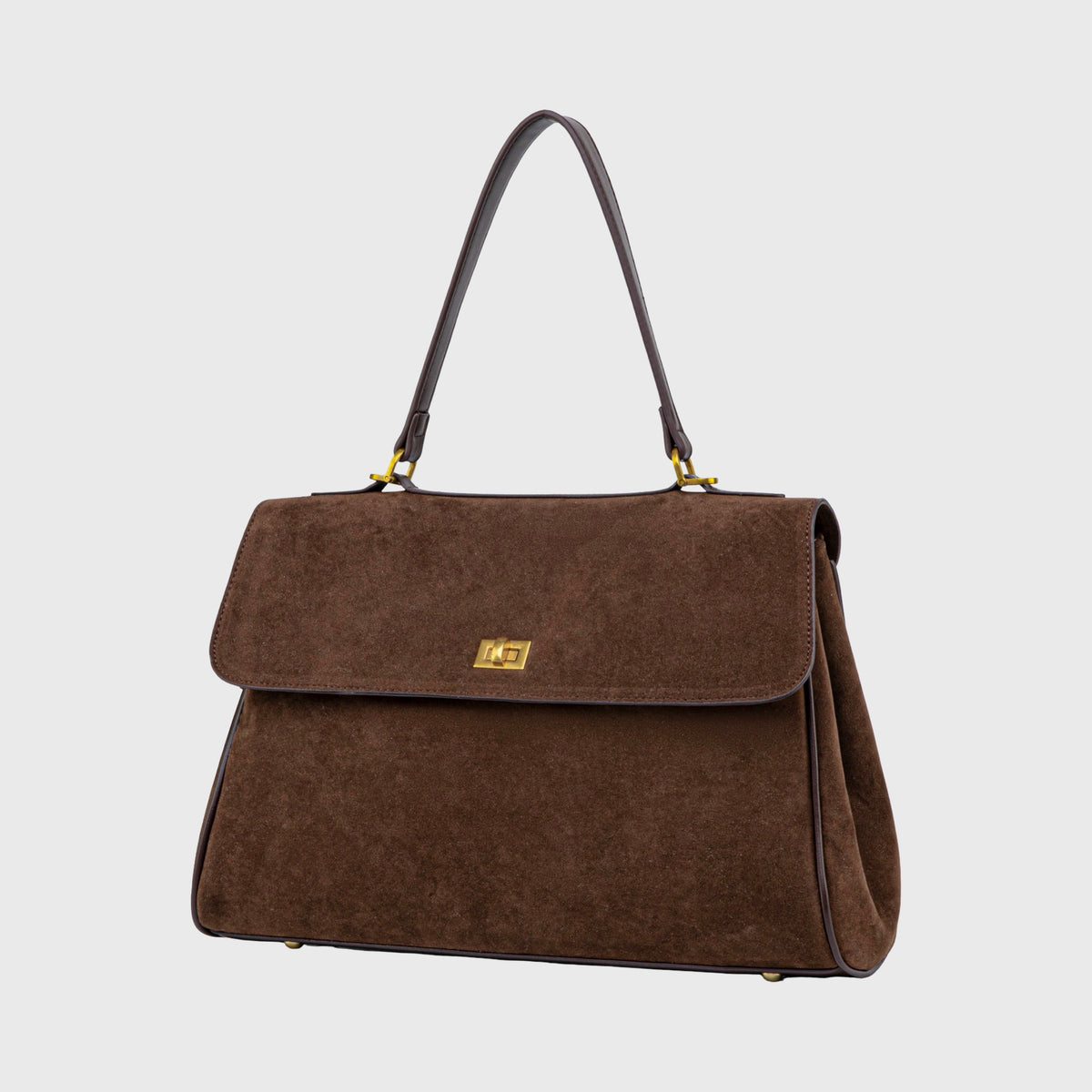 Ciara Essential | Bolso de ante marrón