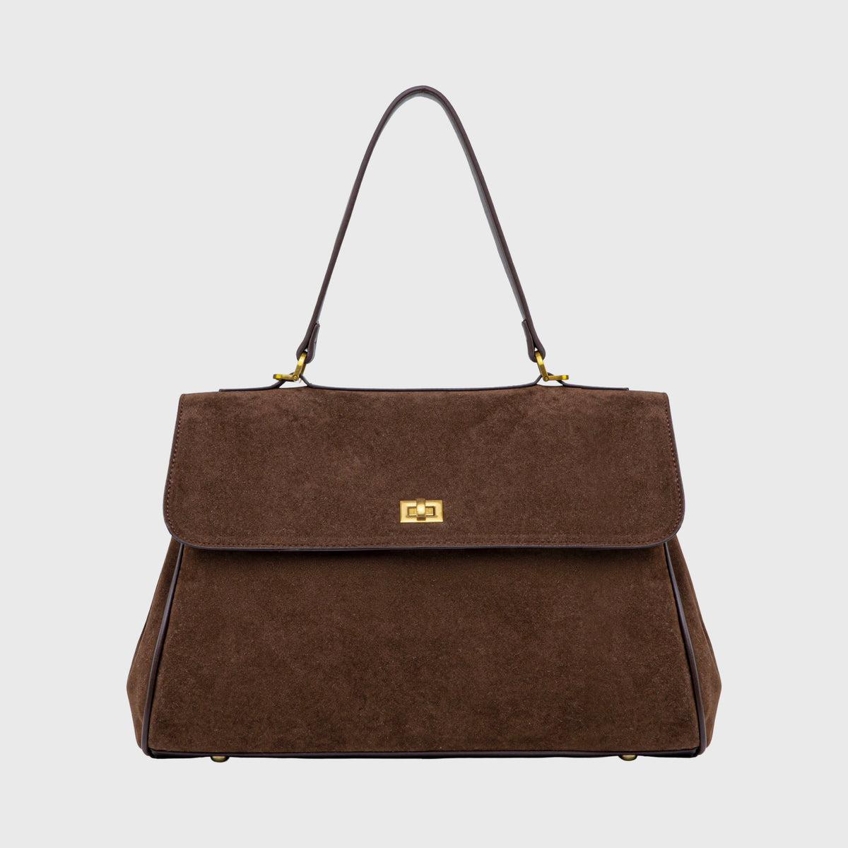 Ciara Essential | Bolso de ante marrón