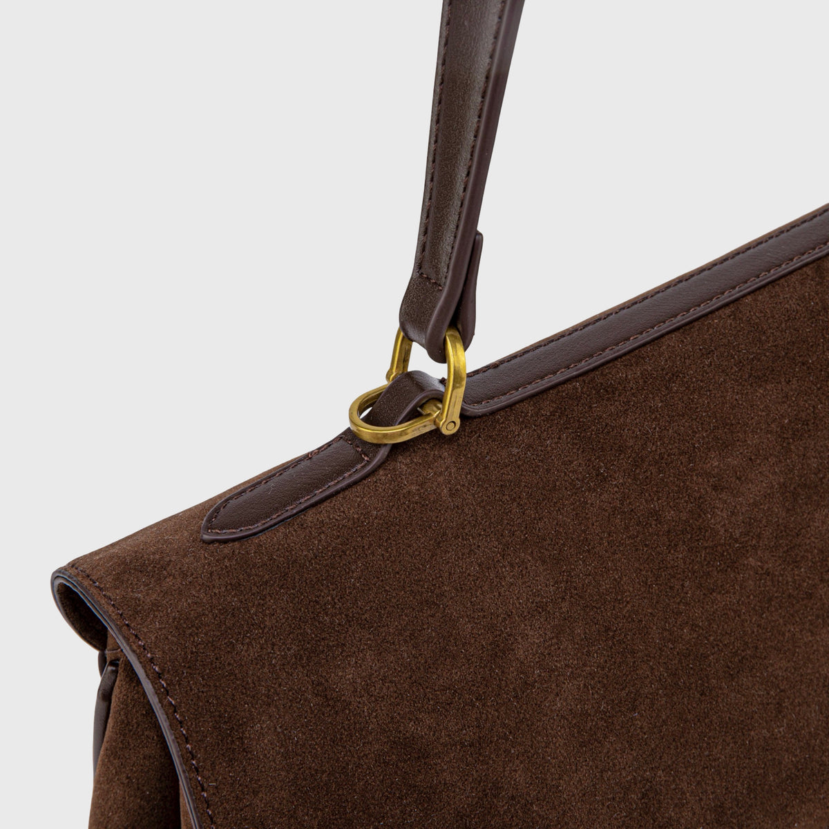 Ciara Essential | Bolso de ante marrón