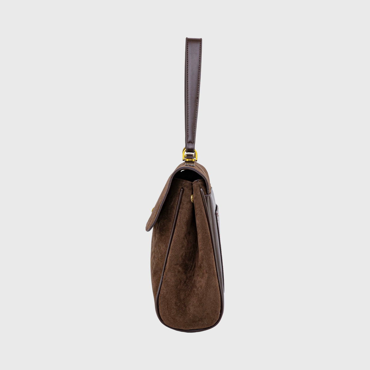 Ciara Essential | Bolso de ante marrón