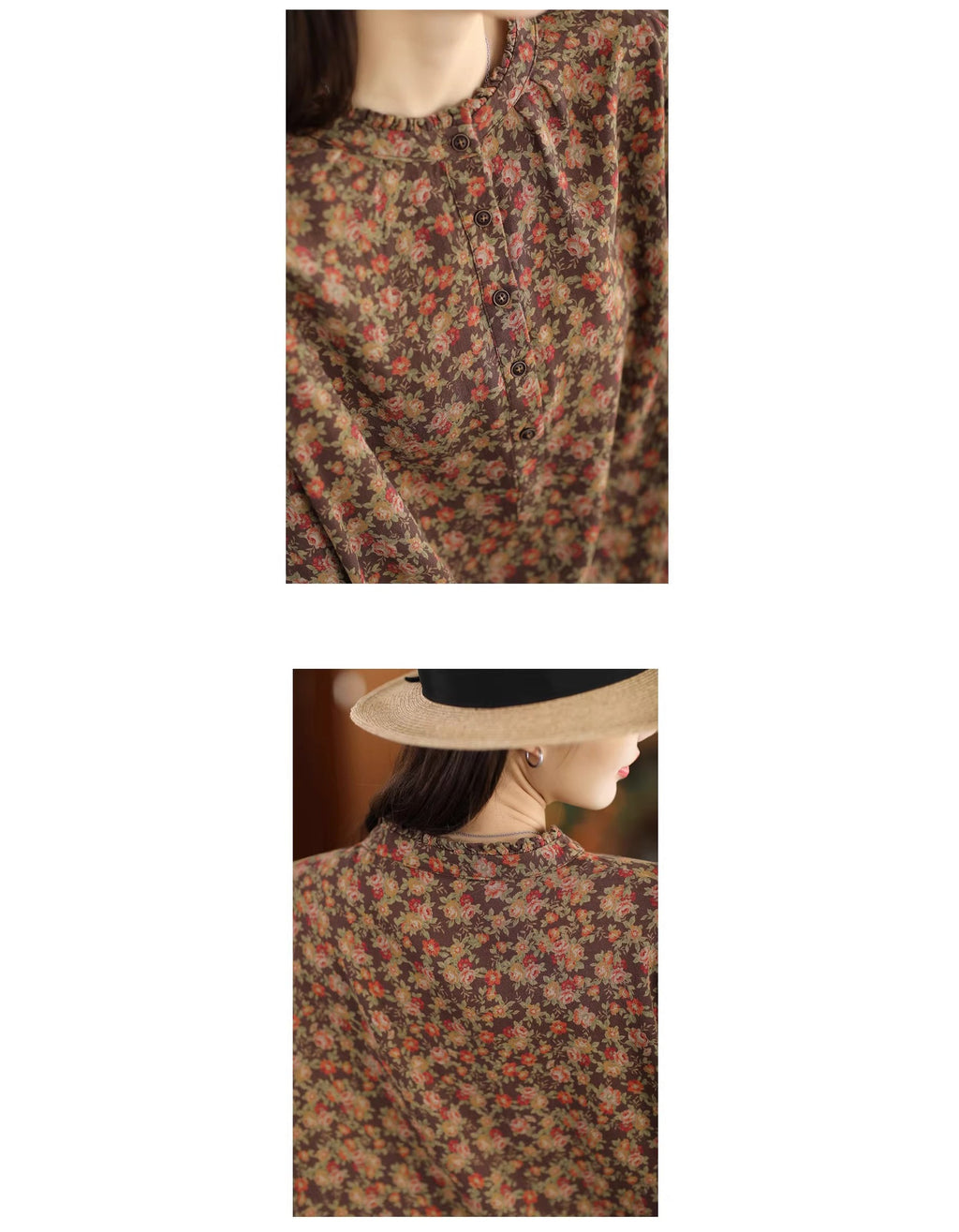Clara – Blusa floral