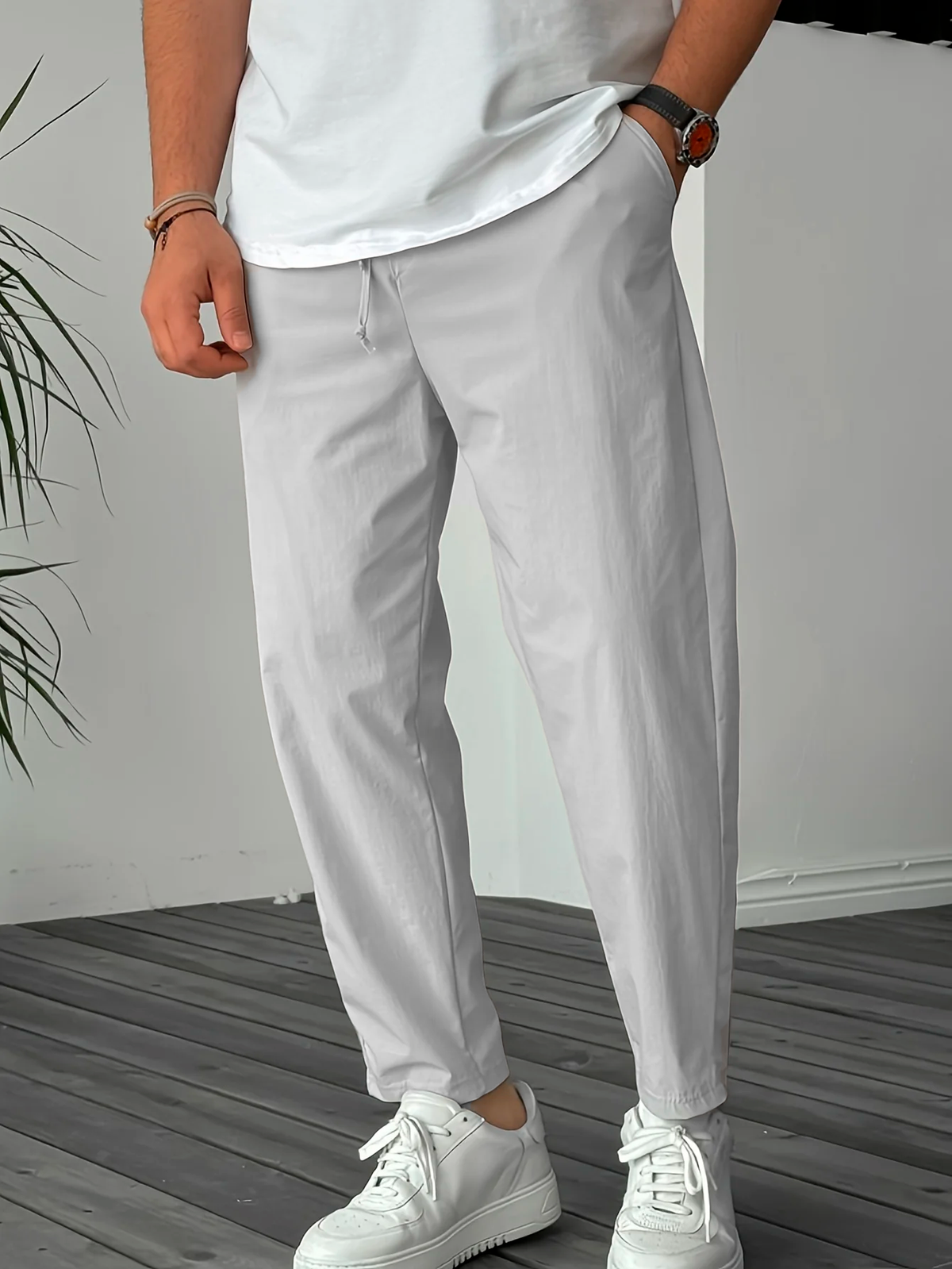 Aiden – Pantalón Elegante Minimalista Premium