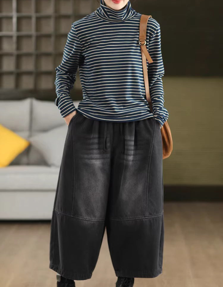 Laura – Camiseta de cuello alto