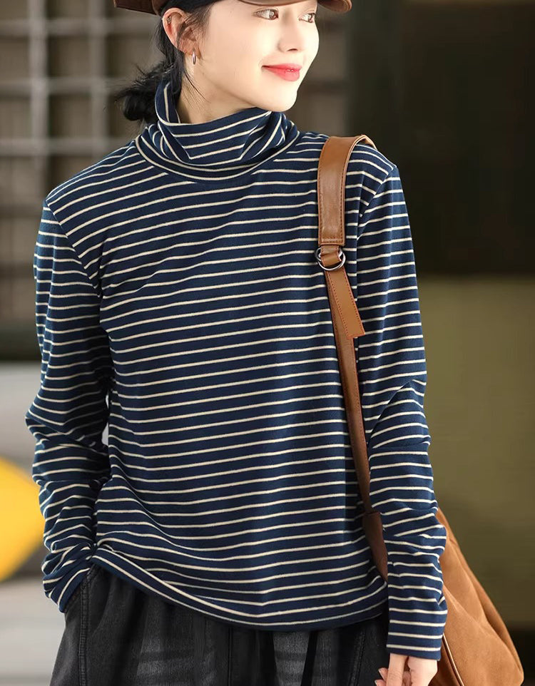 Laura – Camiseta de cuello alto