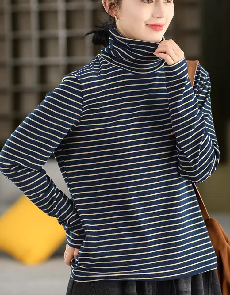 Laura – Camiseta de cuello alto