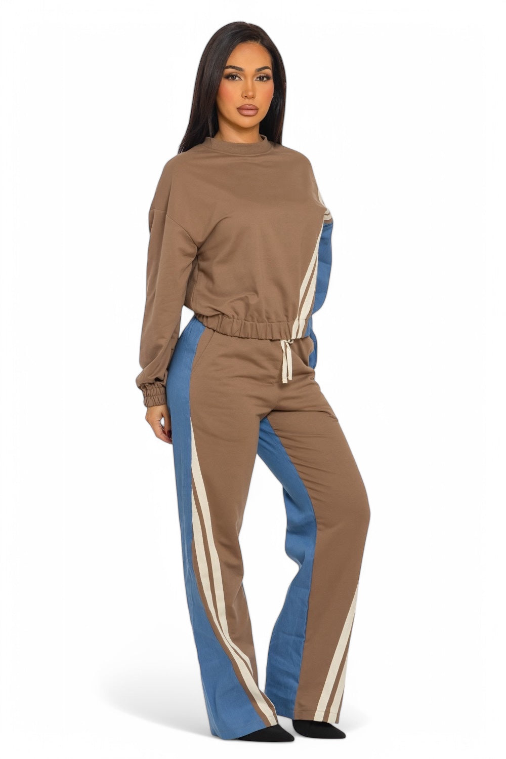 Patricia – Conjunto de Dos Piezas Bicolor