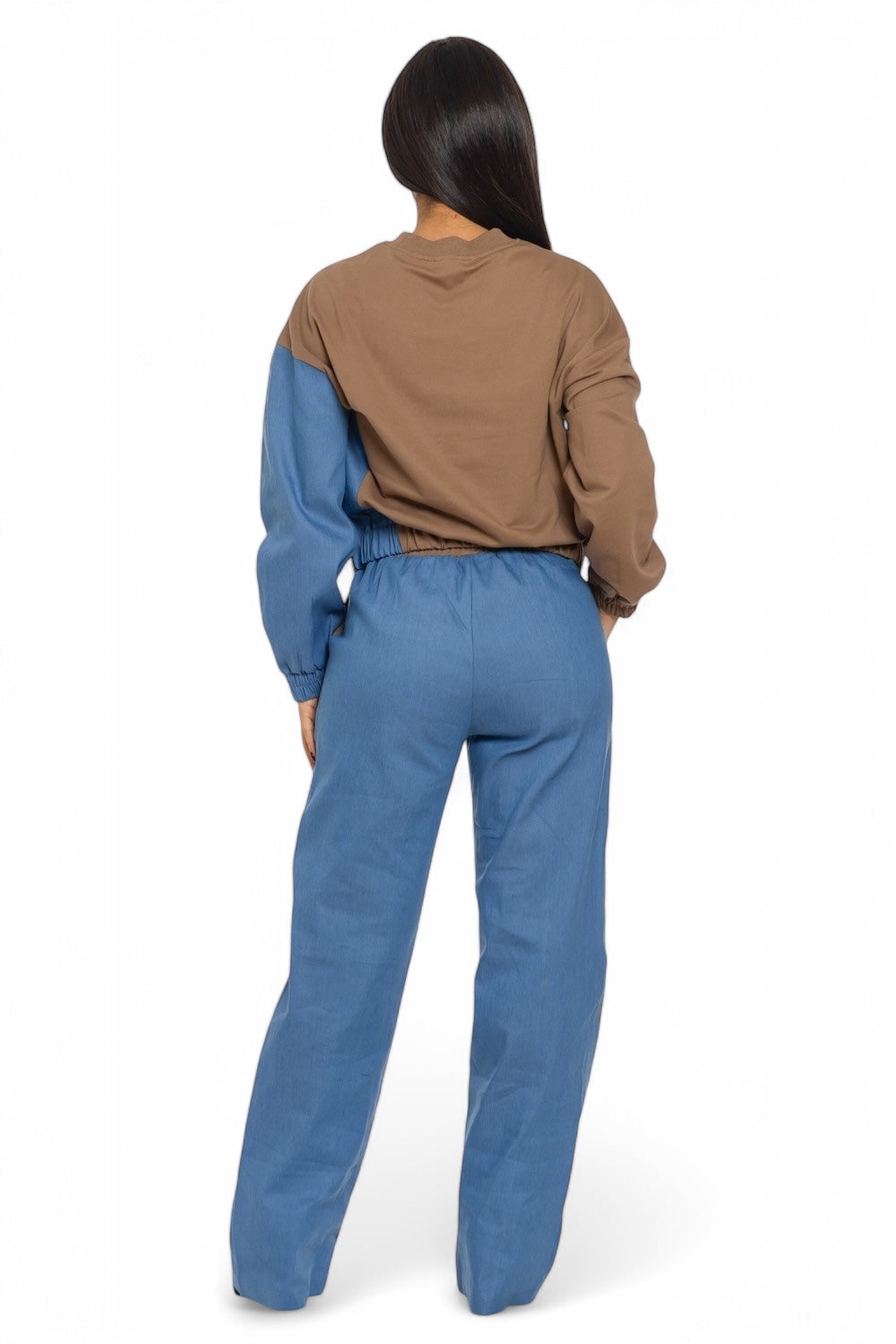 Patricia – Conjunto de Dos Piezas Bicolor