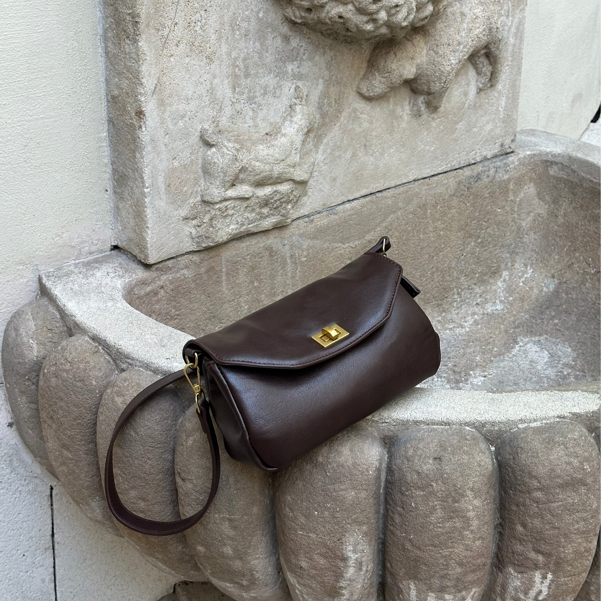 Ciara Mini | Mini bolso café