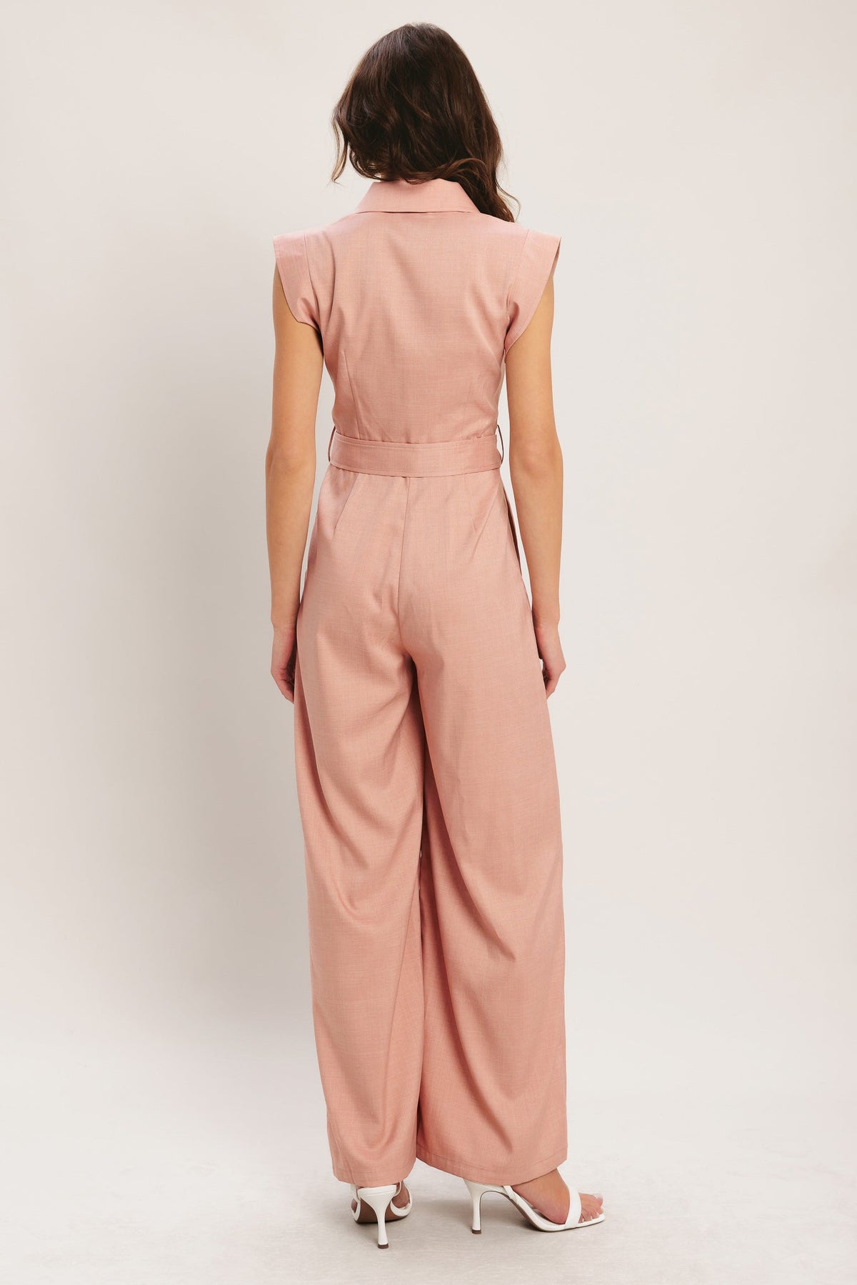 Isabel - Vestido Largo Elegante Rosa Empolvado